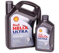 Shell 10W-60 Helix Ultra Racing - 10W60 5 +1 Liter