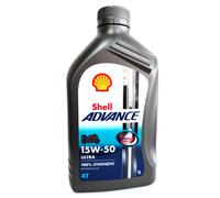 Shell 15W50 Sintetico 100% Olio motore Ultra 4T API SN JASO MA2 1L X MOTO DUCATI