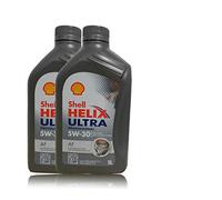 Shell, 2 litri Helix Ultra Professional AF 5 W-30, WSS-M2C913-C, specifiche del prodotto: ACEA A5/B5; Ford WSS-M2C913-C; Ford WSS-M2C913-D; Jaguar Land Rover STJLR.03.5003.