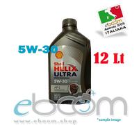 SHELL 5W30 Olio motore HELIX ULTRA prof AP-L PSA benz diesel euro 5 C2 12 lt