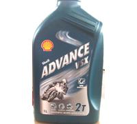 SHELL - Advance VSX 2 T 1 litro semisintetico Lubrificante per Moto (Euro/7,70 Lt)