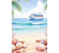 Shell Beach Cruise Journal: 7-Day Cruise Vacation Planner, Daily Travel Log & Memory Book