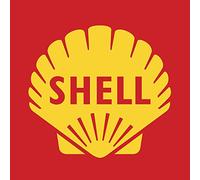 Shell Benzina Logo Circa Placche e Segni Outdoor Alluminio Metallo Targa 30,5 x 30,5 cm