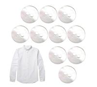 Shell Buttons Bulk - 10 pezzi Round Clothing Buttons | 2-holes Design River Shell Cardigan Button For Suit, Coat, Windbreaker, Sweater And Others