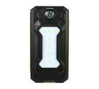Shell Caricatore Del Pannello Solare - Dispositivo Di Ricarica Esterno Leggero | Custodia Per Pannello Solare Della Incorporato Per Escursioni | Guscio Di Potenza Da Campeggio Con Luce A LED |