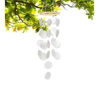 Shell Chimes | Coastal Windchime | Suoni rilassanti decorazione da appendere boho per l'estate casa giardino patio