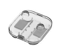Shell di archiviazione trasparente Cymwer for interruttore 2, box di archiviazione della maniglia con console anti-drop Scacco a protezione Clear Anti-Scratch con slot for schede di gioco