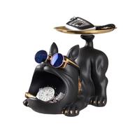 Shell Di Bonbone | Bulldog Small Stuff Bowl - Sala Di Figure Bulldog Funny Resin Per Cucina, Contenitore Di Caramelle, Ciotola Di Caramelle Decorative, Conchiglia Di Confetteria, Salone Del Corridoio