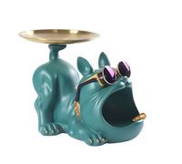 Shell Di Bonbone | Bulldog Small Stuff Bowl - Sala Di Figure Bulldog Funny Resin Per Cucina, Contenitore Di Caramelle, Ciotola Di Caramelle Decorative, Conchiglia Di Confetteria, Salone Del Corridoio