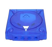 Shell di sostituzione dello scudo di plastica traslucido per la consolle DEMASCHCACCHACCHACCHIO CONSOLE ABS blu con staffa del controller inferiore superiore e copertura modem per