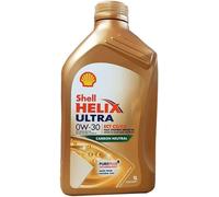 Shell Elica Ultra Ect 0W-30 Completamente Sintetico Lato Auto Olio Motore Diesel