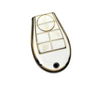 Shell Fob Holder Per Dodge Per Caravan TPU Protezione Della Copertura Della Chiave Dell'auto Guscio Chiave(B style white cover)