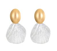 Shell gioielli orecchini per bambini ciondolo sirena d'oro orecchini a conchiglia spiaggia vintage chic donne ragazze regalo oceano gioielli, 0, Metallo, Nessuna pietra preziosa
