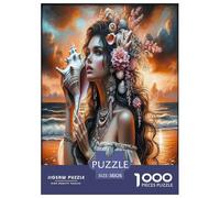 Shell Girl Jigsaw Puzzle,1000 Pezzi Classici, Per Adulti E Bambini Da 14 Anni E Più Giochi Del Cervello Perfetto Per Appassionati Di Esperti - Regalo Per Amore E Amico 38x26cm/1000pcs