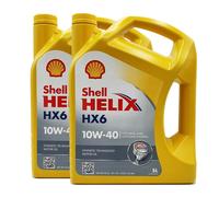 SHELL Helix HX6 10W-40 Olio MB 229.3, VW 501 01, Renault RN0700, 2x5 Litro