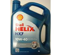 Shell Helix HX7 10 W-40 - Lubrificante semisintetico, per Motori Benzina 4, tanica da 4 Litri