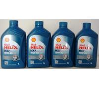 Shell Helix HX7 10W40 Olio motore semisintetico 4 barattoli da 1 Litro = 4 Litri