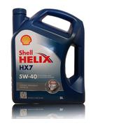 Shell Helix HX7 5W-40 Olio Motore 2X5 Litri ACEA A3/B4 MB 229.3 VW 502.00 Fiat