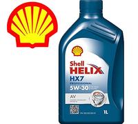 Shell Helix HX7 Professional AV 5W-30 - Latta da 1 Litro - per Motori Diesel e Benzina