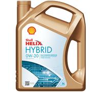 Shell Helix Hybrid Olio Motore 0W20 5 L