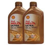 Shell Helix Ultra 0W-40 2x1 Litro Olio Motore MB 229.5 RN 700 710 VW 50200