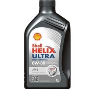 Shell Helix Ultra AV L Professional-0w-30 Enginne olio, 1 L