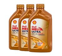 SHELL Helix Ultra Ect 0W-30 Olio MB 229.51, BMW LL-19 Fe, Acea C3, 3x1 Litro
