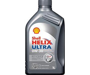 Shell Helix ultra ECT C2/C3 0 W-30 olio motore completamente sintetico 550042391 Top Up Pack: 1 litri