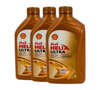 SHELL Helix Ultra Ect C2 C3 0W-30 Olio Motore MB 229 52,229 .31, VW 507 00, 5x1