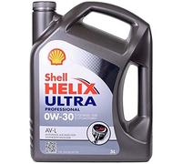 Shell Helix Ultra Professional 5 W30 Olio Motore 550041873, Gold, 5
