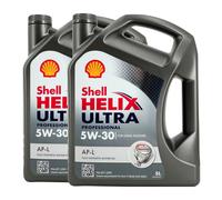 Olio motore SHELL HELIX P.U.AP-L 5W30 5L per ACURA RL 3.5 1995-2
