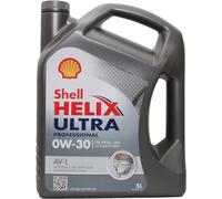 SHELL Helix Ultra Professionale AV-L 0W-30 Motorölvw 504 00, 507 00, 5 Litro