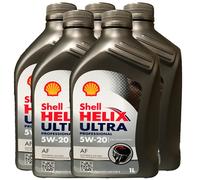 Shell Helix Ultra Professionale Af 5W-20 Olio 5x1 Litro WSS-M2C948-B Ecoboost