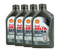 SHELL Helix Ultra Professionale Af 5W-20 Olio Ford WSS-M2C948-B, 4x1 Litro