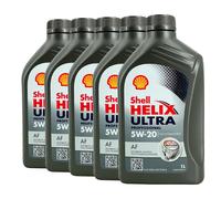 SHELL Helix Ultra Professionale Af 5W-20 Olio Ford WSS-M2C948-B, 5x1 Litro