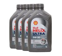 SHELL Helix Ultra Professionale Af 5W-30 Olio Ford WSS-M2C913-C/D, 4x1 Litro