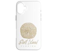 Shell Island Florida Shelling Gift Souvenir Sand Dollar Custodia per iPhone 16 Plus