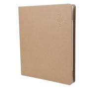 Shell Music Cartella Binderistica Premium Kraft Paper Pvc A4 20 Fogli Capacità Impermeabile Cover per le prove di concerti Insegnamento degli studenti ATTUITÀ MUSICA