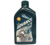 Shell, Olio Moto Advance VSX 2T 1L lubrificante Moto