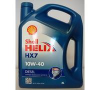 SHELL Olio motore Helix 10W-40 olio 4 L Compatibilità con VW Golf IV Hatchback 1J1 POLO 9N Transporter IV Bus 70B, 70C, 7DB, 7DK, 70J, 70K, 7DC, 7DJ GOLF III 1H1 Transporter IV Van 70A, 70H, 7DA, 7DH
