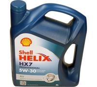 SHELL Olio motore Helix 5W-30 Olio 4 L