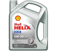 SHELL Helix HX8 5W-30 Ect Olio Motore MB 229.51, VW 507 00, MB 229.31, 5 Litro