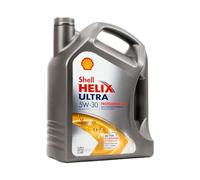 SHELL Olio motore Helix Ultra 5W-30 5 L Compatibilità con RENAULT Clio 3 Hatchback BR0/1, CR0/1 Clio 2 BB0/1/2, CB0/1/2 Clio 4 Hatchback BH Megane 3 Hatchback BZ0/1, NISSAN