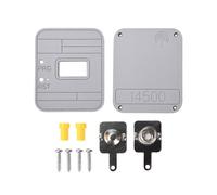 Shell per Scheda di Sviluppo WiFi LoRa 32 V4 con Slot per Batteria 14500 e Spazio per Modulo GPS per Distribuzione Industriale Grigio