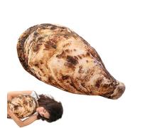 Shell Pillow - Conch Starfish Shape, Cute Firm Cushion | Velvet Throw Plush Accent, Stuffed Novelty Soft Decor, Couch Display or Nautical Theme Bedroom Aesthetic