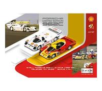 Shell Porsche 962C Le Mans 1988 Set #18 E #17 Scala 1:64 COMBO64005