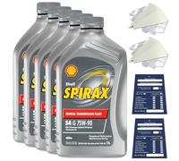 Shell Spirax S4 G 75W-90 Olio Cambio 5 L GL-4 VW 501.50