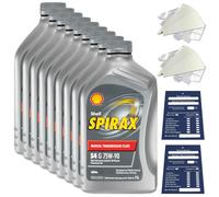 Shell Spirax S4 G 75W-90 Olio Cambio 9 L VW 501.50 5011987176737 GL-4
