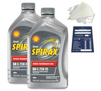 Shell Spirax S4 G 75W-90 Olio Cambio GL-4 2 L VW 501.50