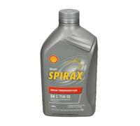 Shell Spirax S4 G Olio per Ingranaggi 75W90 1l GL-4 Audi BMW Mercedes Opel Ford